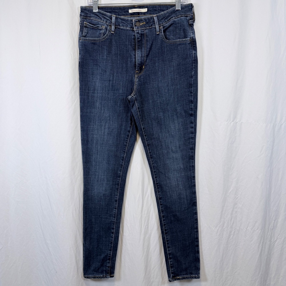Levi's Jeans 721 High Rise Skinny Dark Wash‎ Blue Denim Size 31